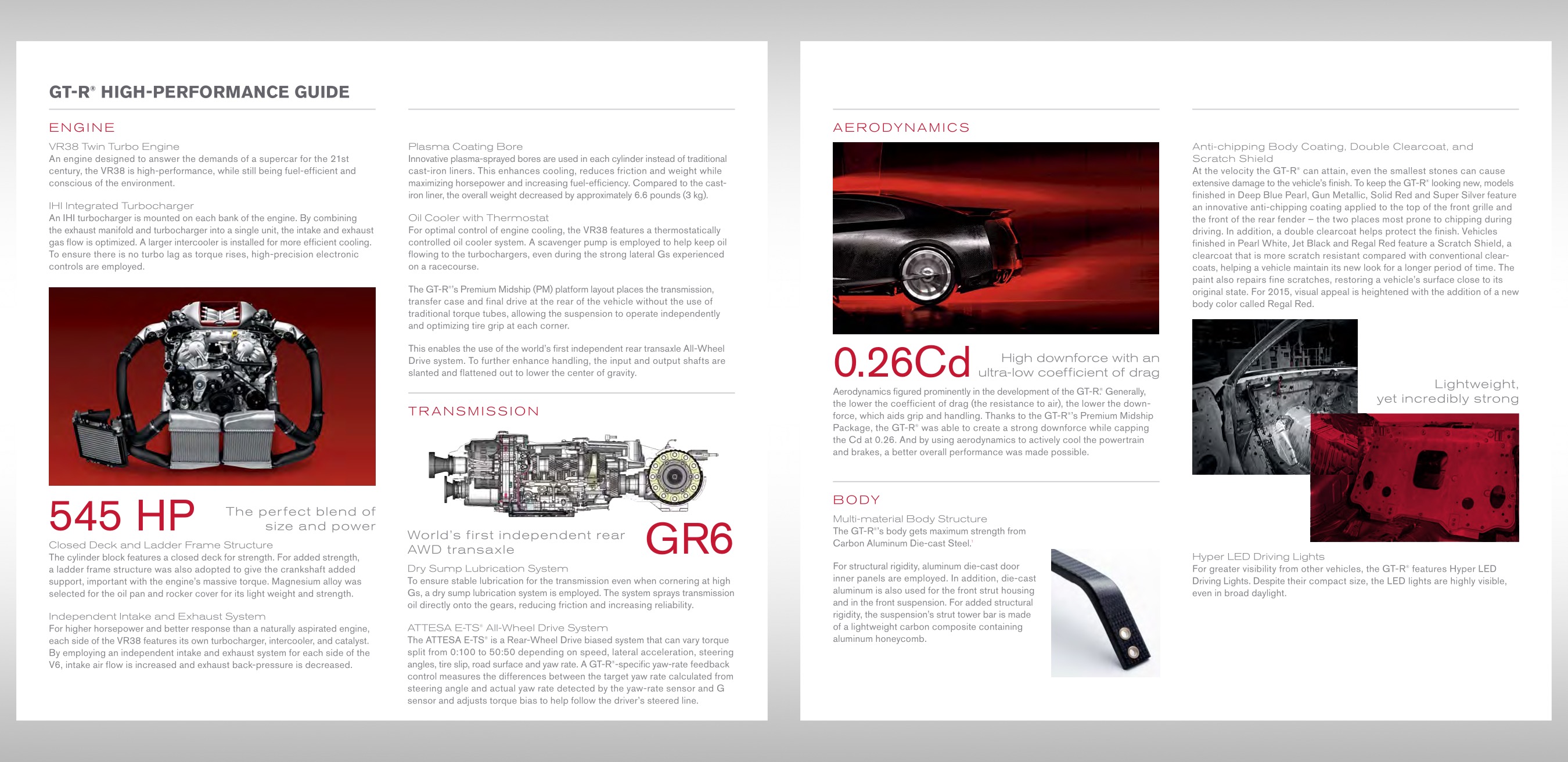 2015 Nissan GT-R Brochure Page 21